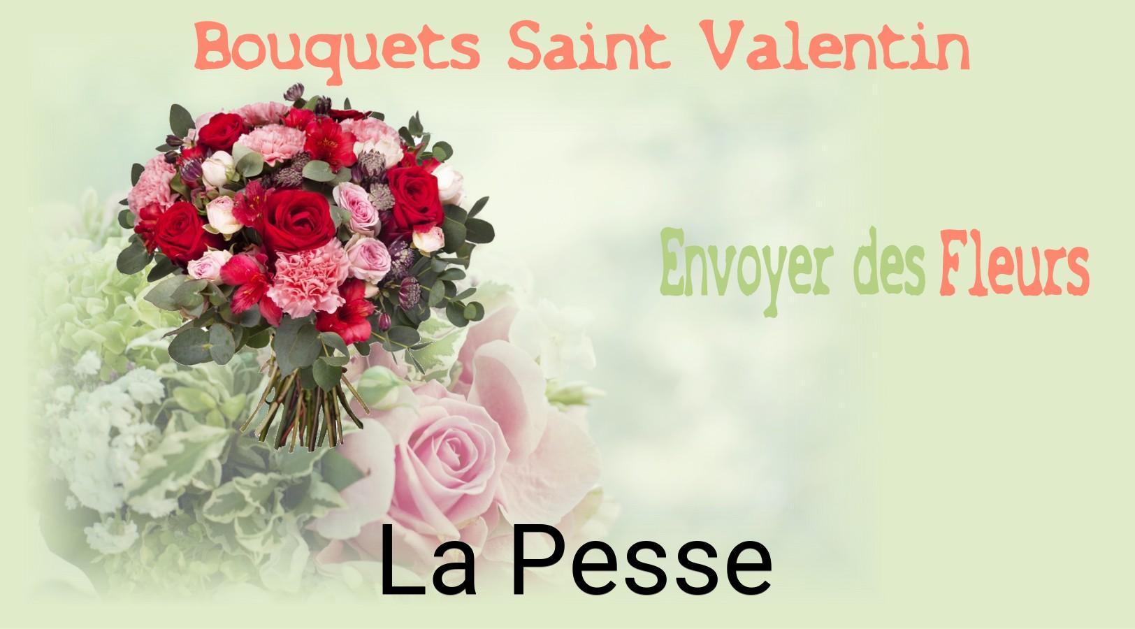 Roses de Saint-Valentin livrées à La Pesse